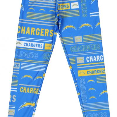 Zubaz NFL Women's Los Angeles Chargers Column 24 Style Leggings